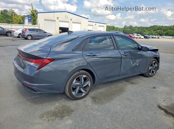 KMHLS4AG7PU570389 2023 HYUNDAI ELANTRA Gray Задня права чверть