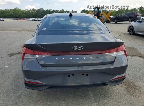 KMHLS4AG7PU570389 2023 HYUNDAI ELANTRA Gray Вид ззаду