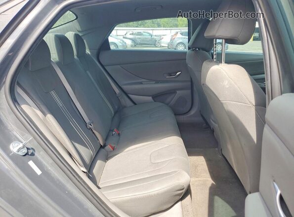 KMHLS4AG7PU570389 2023 HYUNDAI ELANTRA Gray Вид задніх сидінь