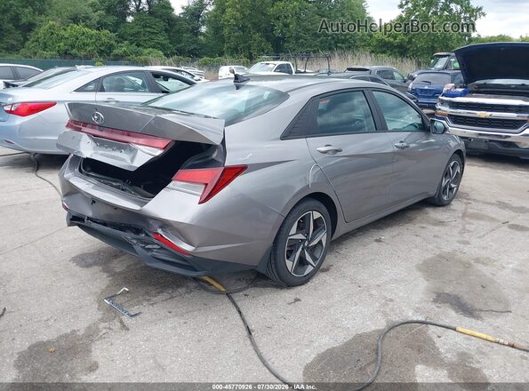 KMHLS4AG7PU598192 2023 HYUNDAI ELANTRA Gray Trasero derecho