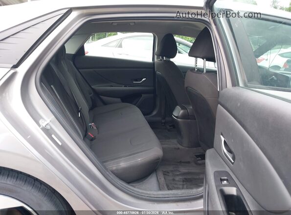 KMHLS4AG7PU598192 2023 HYUNDAI ELANTRA Gray Vista de la etiqueta del VIN