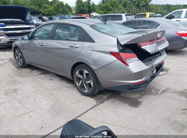 KMHLS4AG7PU598192 2023 HYUNDAI ELANTRA Gray Trasero izquierdo