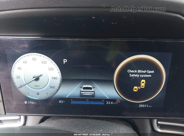KMHLS4AG7PU598192 2023 HYUNDAI ELANTRA Gray Vista de los asientos traseros