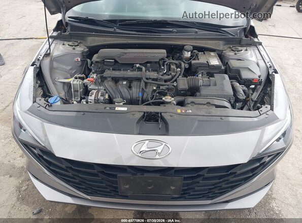 KMHLS4AG7PU598192 2023 HYUNDAI ELANTRA Gray Vista trasera