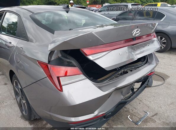 KMHLS4AG7PU598192 2023 HYUNDAI ELANTRA Gray 