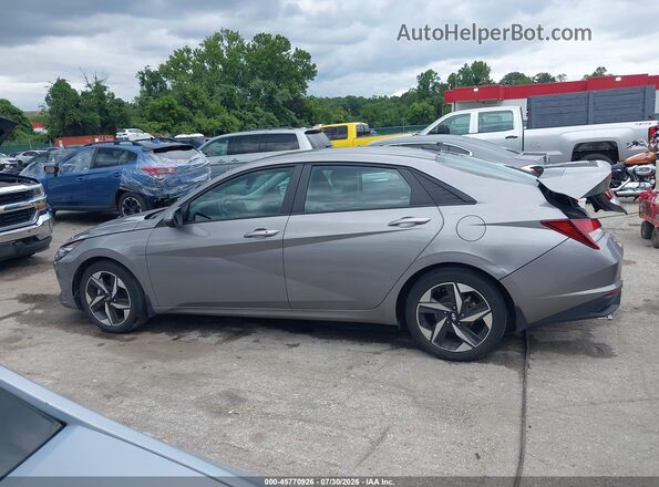 KMHLS4AG7PU598192 2023 HYUNDAI ELANTRA Gray Vista interior de 360 grados