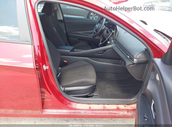 KMHLS4AG7PU611295 2023 HYUNDAI ELANTRA Red წინა სალონის ხედი