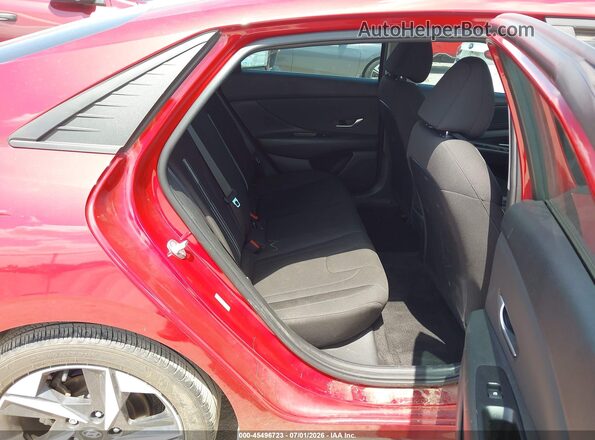 KMHLS4AG7PU611295 2023 HYUNDAI ELANTRA Red VIN კოდის სტიკერის ხედი