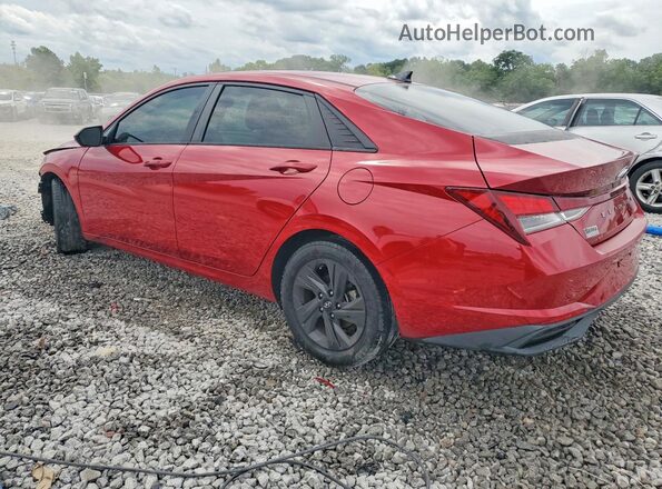 KMHLS4AG8MU211709 2021 HYUNDAI ELANTRA Красный Задняя левая четверть