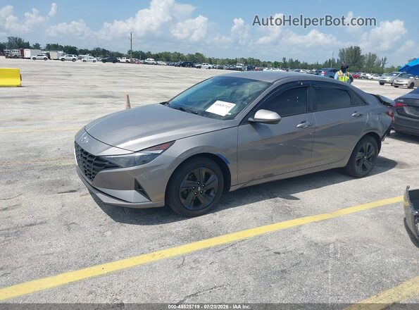 KMHLS4AG8NU367380 2022 HYUNDAI ELANTRA Gray Przód lewy