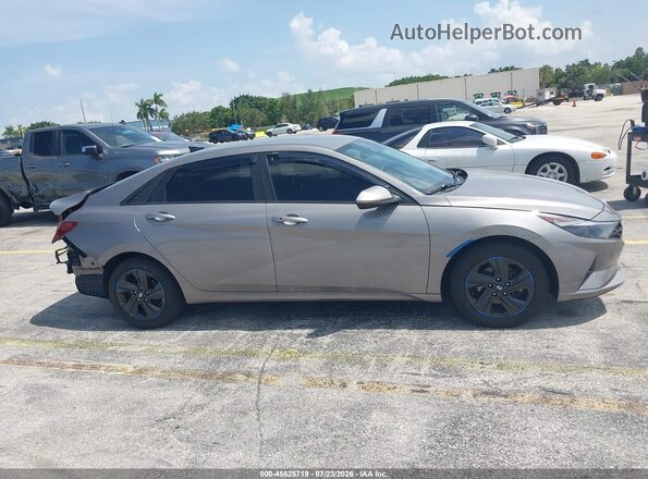KMHLS4AG8NU367380 2022 HYUNDAI ELANTRA Gray Widok wnętrza 360 stopni