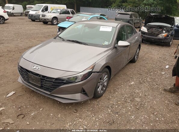 KMHLS4AG8PU404334 2023 HYUNDAI ELANTRA Серый Передняя левая четверть