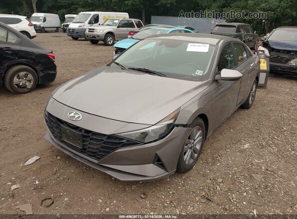 KMHLS4AG8PU404334 2023 HYUNDAI ELANTRA Серый Вид спереди