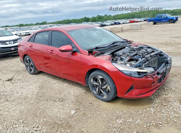 KMHLS4AG8PU435910 2023 HYUNDAI ELANTRA Red Front right