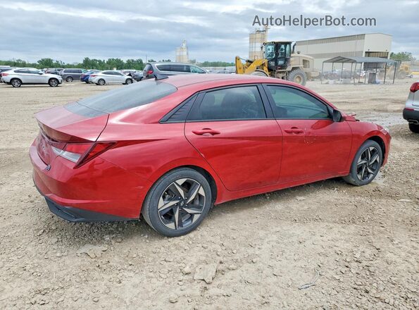 KMHLS4AG8PU435910 2023 HYUNDAI ELANTRA Red Rear right