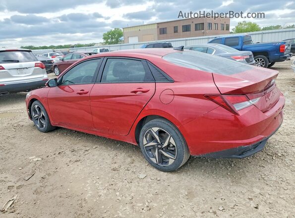 KMHLS4AG8PU435910 2023 HYUNDAI ELANTRA Red Rear left