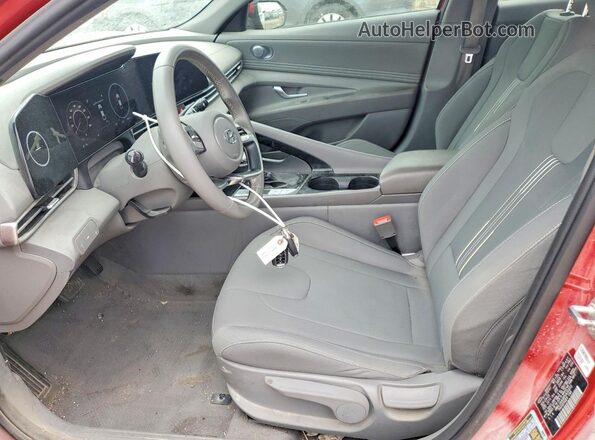 KMHLS4AG8PU435910 2023 HYUNDAI ELANTRA Red Front interior view