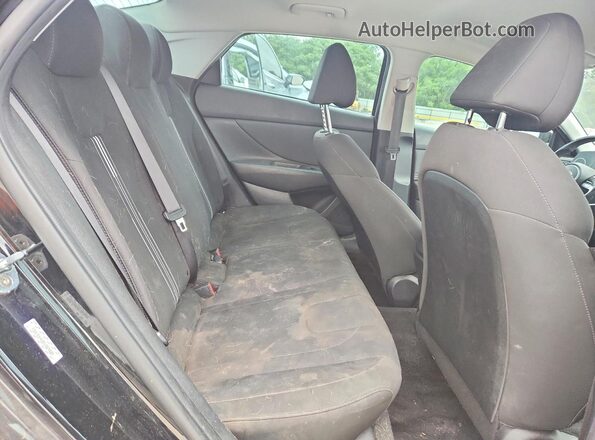 KMHLS4AG9MU069600 2021 HYUNDAI ELANTRA Черный Вид задних сидений