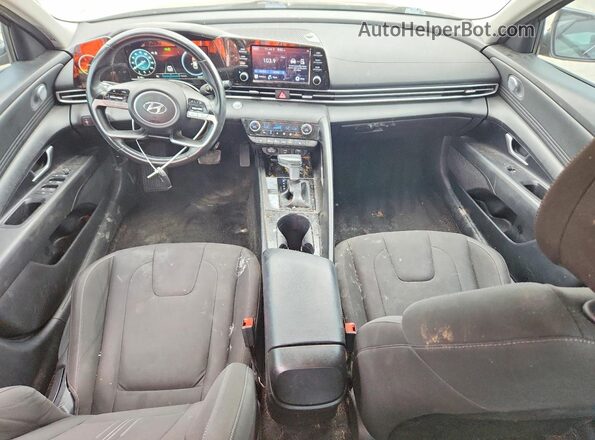 KMHLS4AG9MU069600 2021 HYUNDAI ELANTRA Черный Вид панели приборов