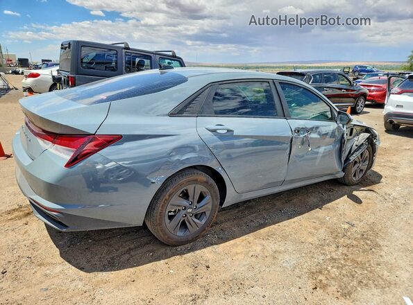 KMHLS4AG9MU101543 2021 HYUNDAI ELANTRA Gray Հետևի աջ