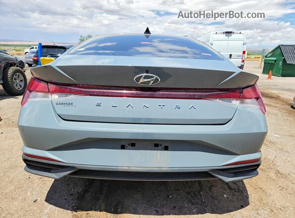 KMHLS4AG9MU101543 2021 HYUNDAI ELANTRA Gray Հետևի տեսք