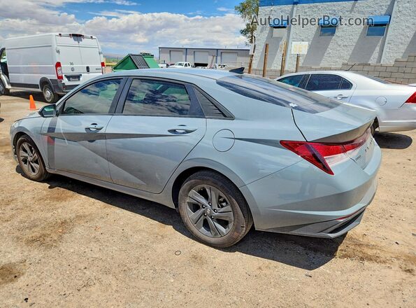 KMHLS4AG9MU101543 2021 HYUNDAI ELANTRA Gray Հետևի ձախ