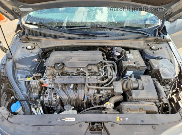 KMHLS4AG9MU101543 2021 HYUNDAI ELANTRA Gray Սալոնի հետևի տեսք