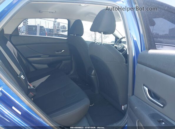 KMHLS4AG9MU184794 2021 HYUNDAI ELANTRA Blue Widok naklejki z numerem VIN