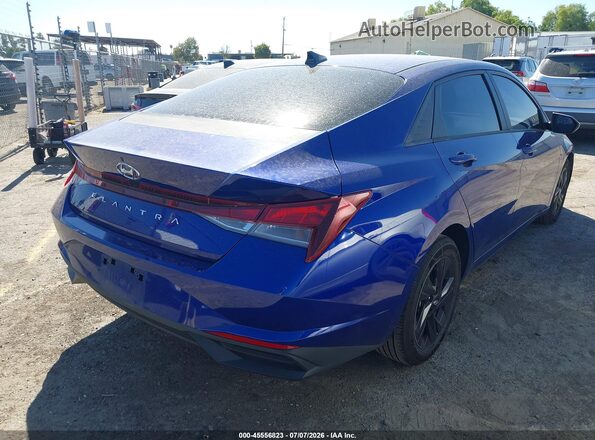 KMHLS4AG9MU184794 2021 HYUNDAI ELANTRA Blue Tył prawy