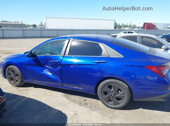 KMHLS4AG9MU184794 2021 HYUNDAI ELANTRA Blue 