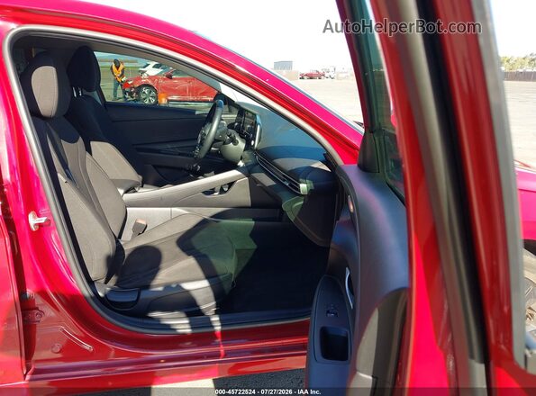 KMHLS4AG9NU337000 2022 HYUNDAI ELANTRA Red წინა სალონის ხედი
