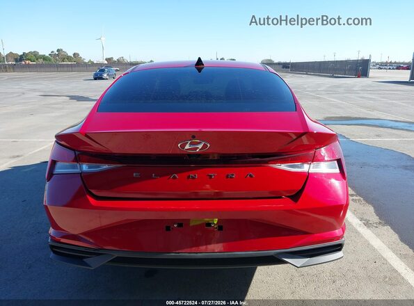 KMHLS4AG9NU337000 2022 HYUNDAI ELANTRA Red 