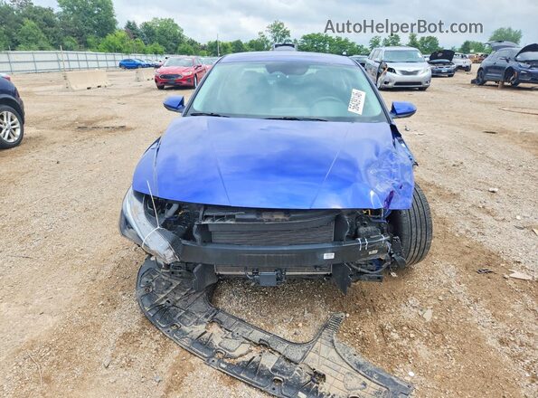 KMHLS4AG9PU449931 2023 HYUNDAI ELANTRA Blue წინა ხედი