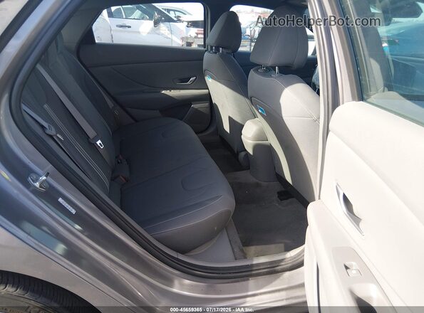 KMHLS4AG9PU452537 2023 HYUNDAI ELANTRA Gray VIN კოდის სტიკერის ხედი
