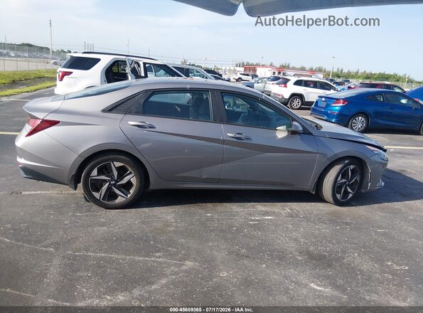 KMHLS4AG9PU452537 2023 HYUNDAI ELANTRA Gray უკანა სალონის ხედი