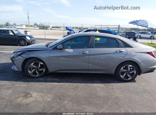 KMHLS4AG9PU452537 2023 HYUNDAI ELANTRA Gray სალონის 360-გრადუსიანი ხედი