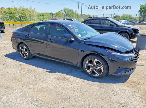 KMHLS4AG9PU514759 2023 HYUNDAI ELANTRA Black Передня права чверть