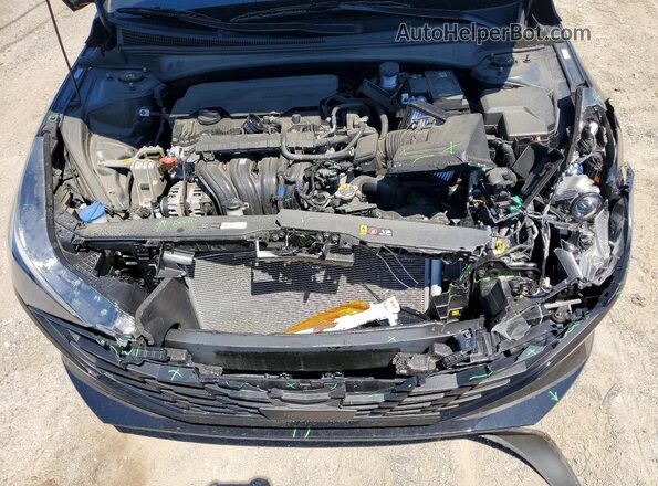 KMHLS4AG9PU514759 2023 HYUNDAI ELANTRA Black Вид задньої частини салону