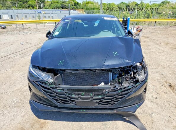 KMHLS4AG9PU514759 2023 HYUNDAI ELANTRA Black Вид спереду