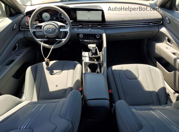 KMHLS4AG9PU514759 2023 HYUNDAI ELANTRA Black Вид панелі приладів