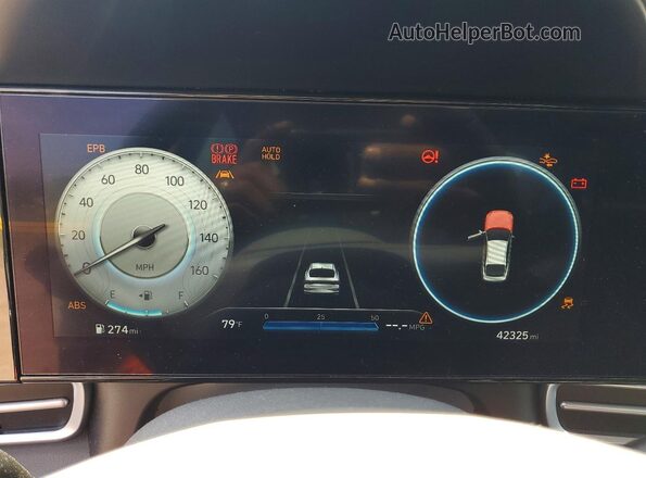 KMHLS4AG9PU514759 2023 HYUNDAI ELANTRA Black Вид щитка приладів