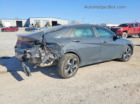 KMHLS4AG9PU564576 2023 HYUNDAI ELANTRA Gray Rear right