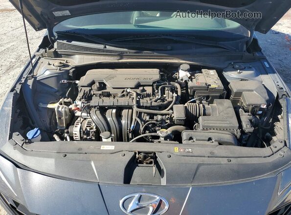 KMHLS4AG9PU564576 2023 HYUNDAI ELANTRA Gray Rear interior view