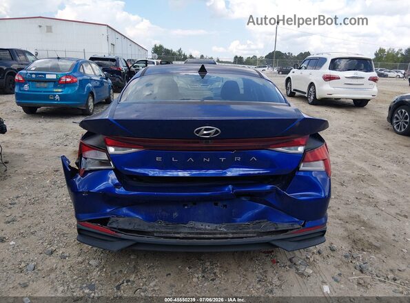KMHLS4AGXMU193097 2021 HYUNDAI ELANTRA Blue 