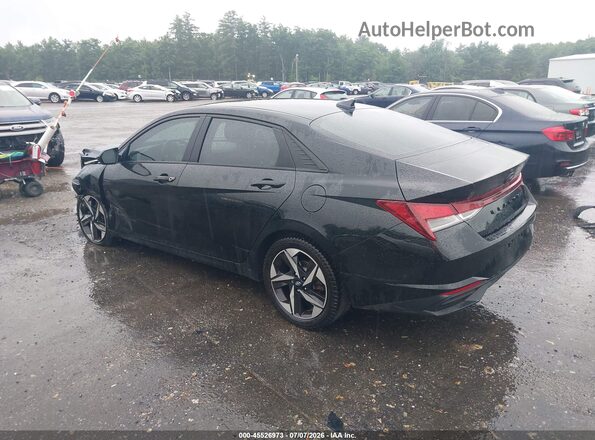 KMHLS4AGXPU442843 2023 HYUNDAI ELANTRA Black Rear left