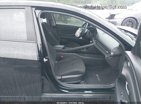 KMHLS4AGXPU442843 2023 HYUNDAI ELANTRA Black Front interior view