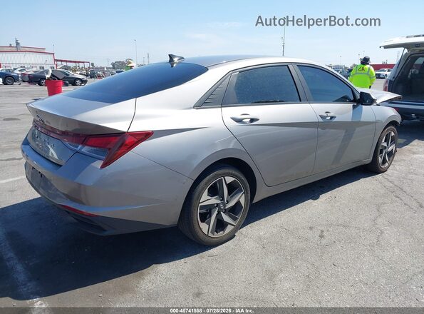 KMHLS4AGXPU474286 2023 HYUNDAI ELANTRA Gray უკანა მარჯვენა