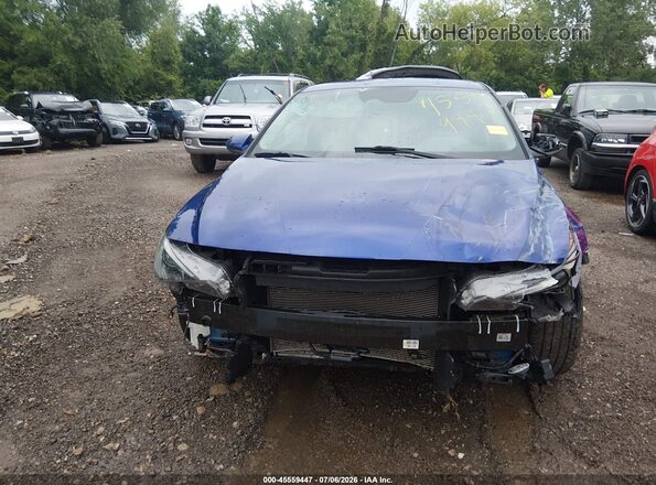 KMHLS4AGXPU477303 2023 HYUNDAI ELANTRA Blue Vista del cuadro de instrumentos