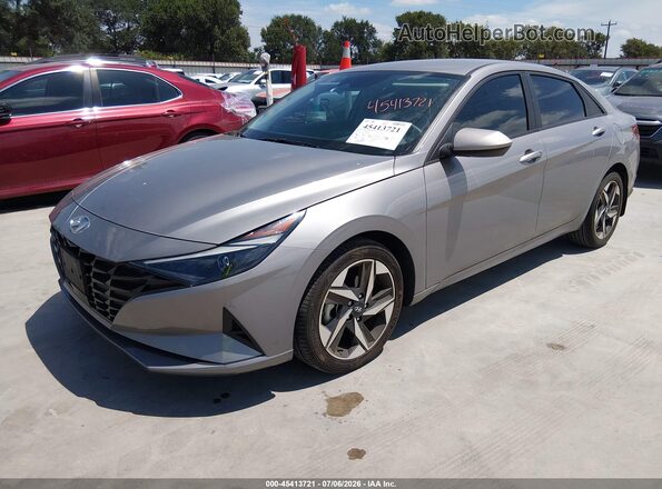 KMHLS4AGXPU520313 2023 HYUNDAI ELANTRA Серый Передняя левая четверть
