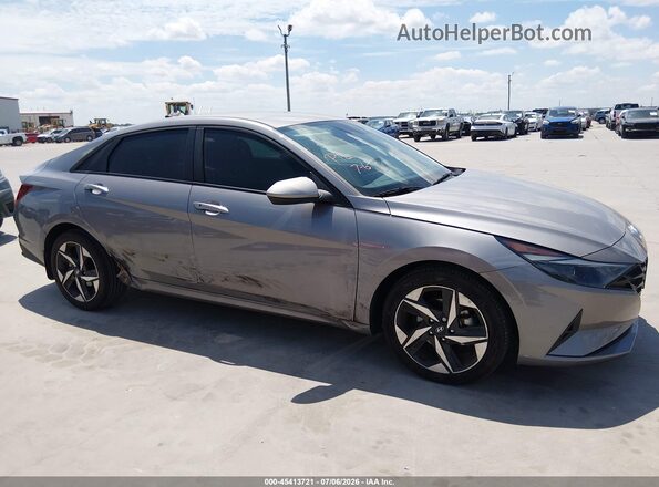 KMHLS4AGXPU520313 2023 HYUNDAI ELANTRA Серый Вид спереди